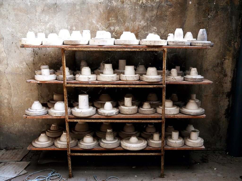 Dans les combles de La Faïencerie de&nbsp;Gien