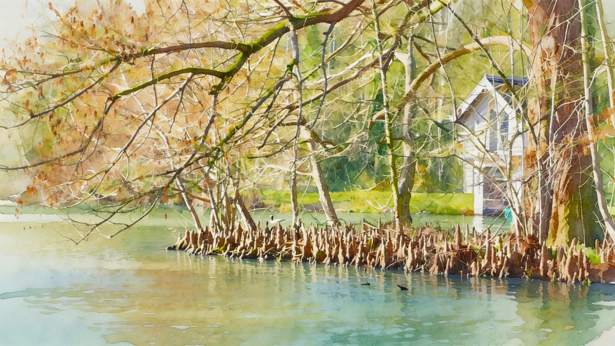 Les bords du Loiret, une vie entière