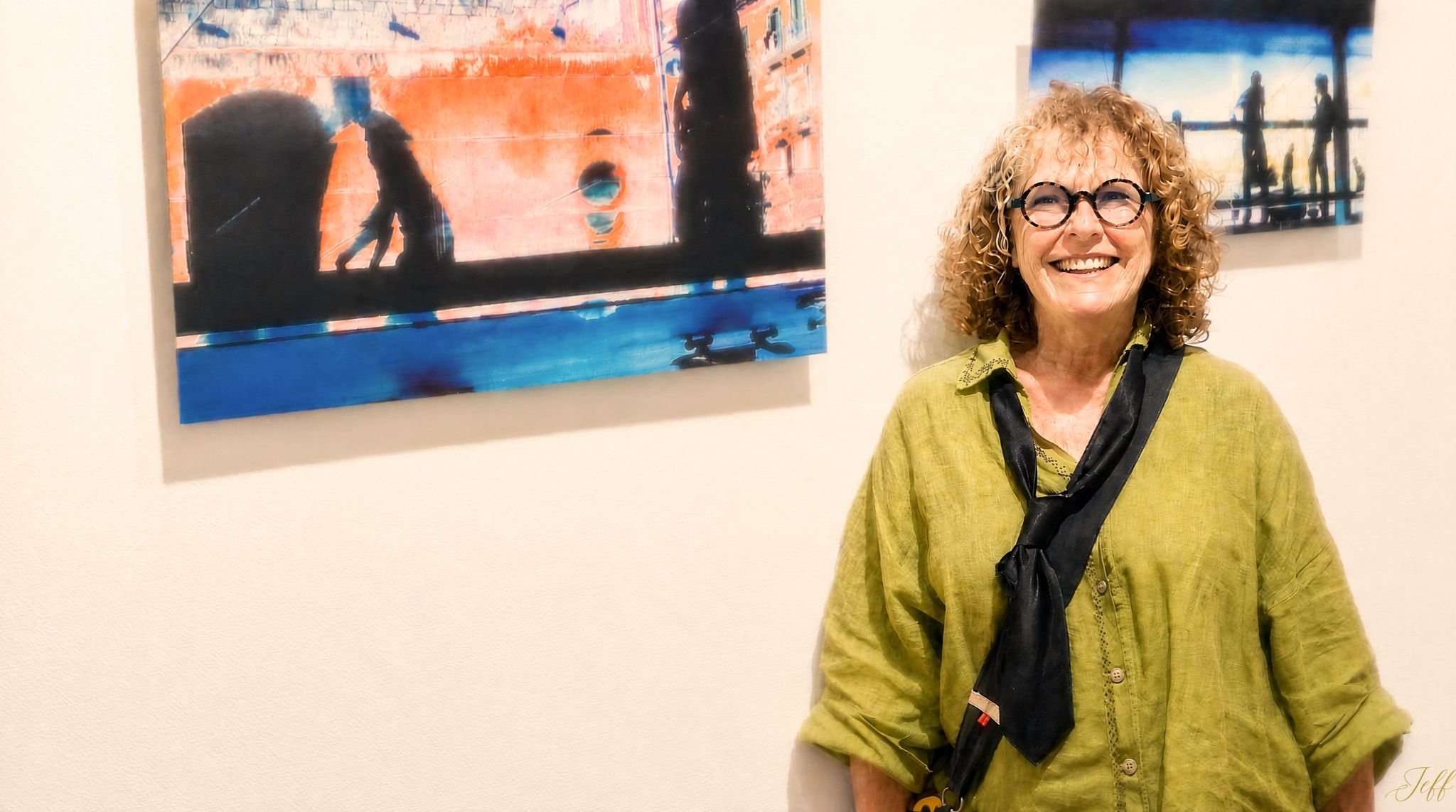 Catherine expose avec d&rsquo;autres artistes « Au cœur de Couleur 136 »