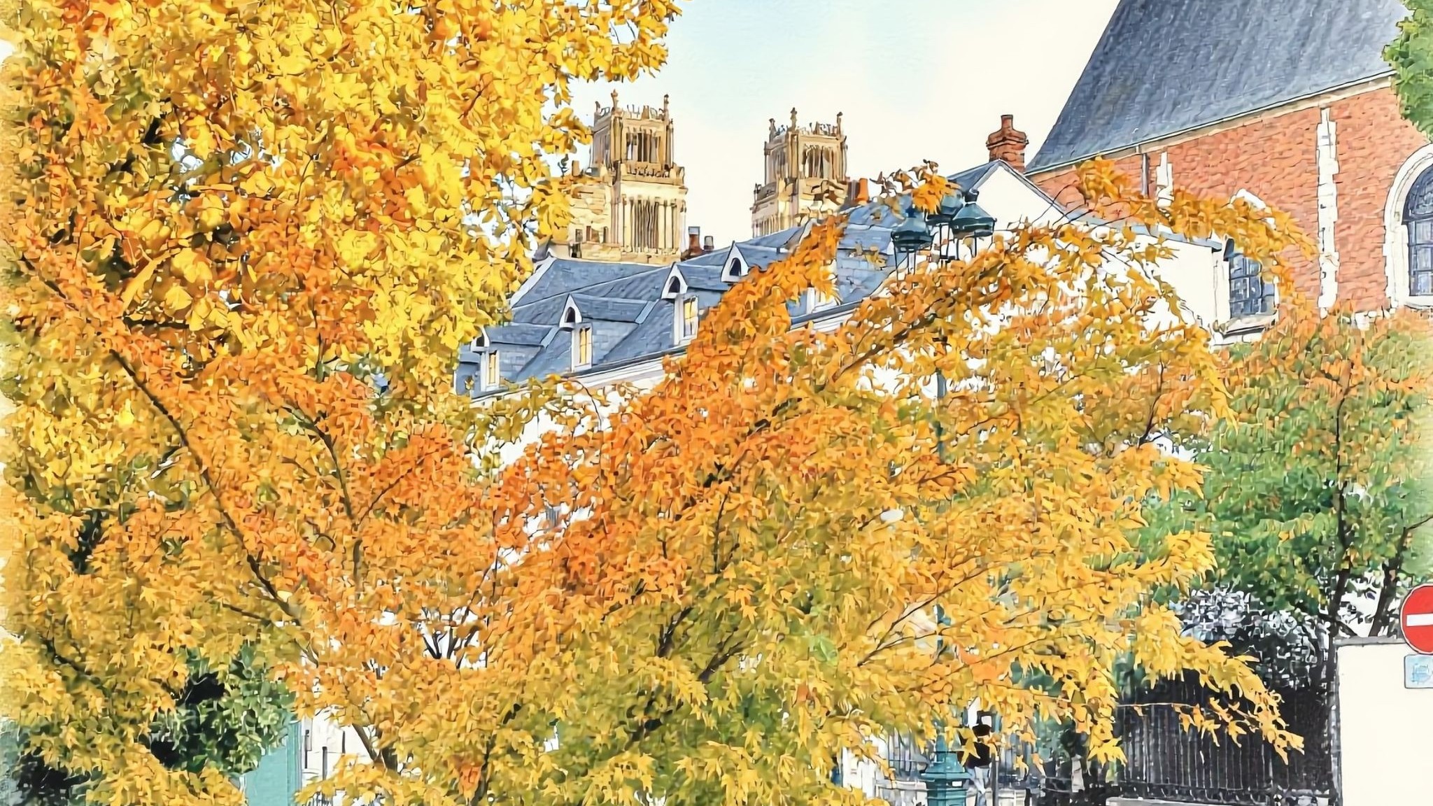 En fin
d’après-midi
à Orléans